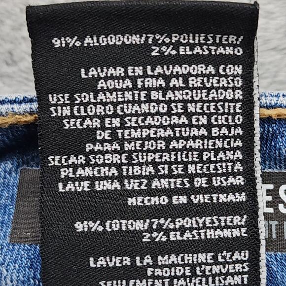 Kut from the Kloth Jeans Womens 6 Blue Reese Tie Waist High Rise Ankle Straight - Picture 6 of 12